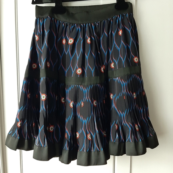 NWT Kenzo x H&M Silk Tiered Skirt Size US 4 - Picture 5 of 7